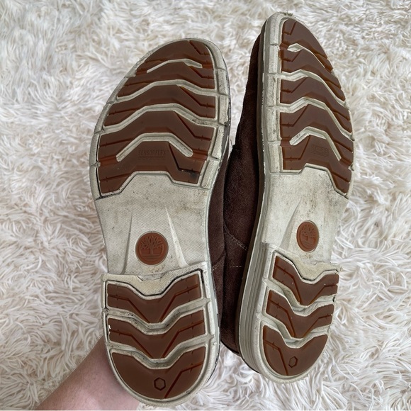 TIMBERLAND Shoes Brown Suede Oxford Lace Up Sensorflex Comfort defender size 9 - Picture 11 of 11